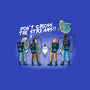 Don't Cross The Streams-none polyester shower curtain-trheewood