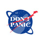 Don't Panic-none glossy sticker-Manoss1995