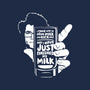 Drink Milk and Kick Ass-none stretched canvas-butcherbilly