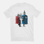 Cabins Collide-unisex basic tee-Adams Pinto