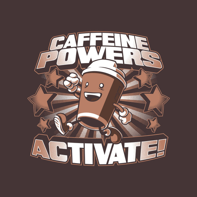 Caffeine Powers, Activate!-none adjustable tote-Obvian
