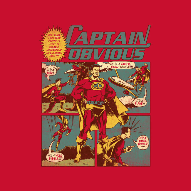 Captain Obvious-none memory foam bath mat-Joshua Kemble