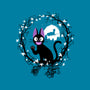 Cat Circle-none glossy sticker-albertocubatas