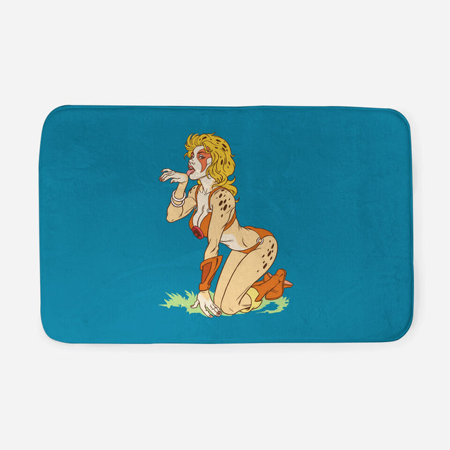 Cat Got Your Tongue-none memory foam bath mat-Chris Wahl