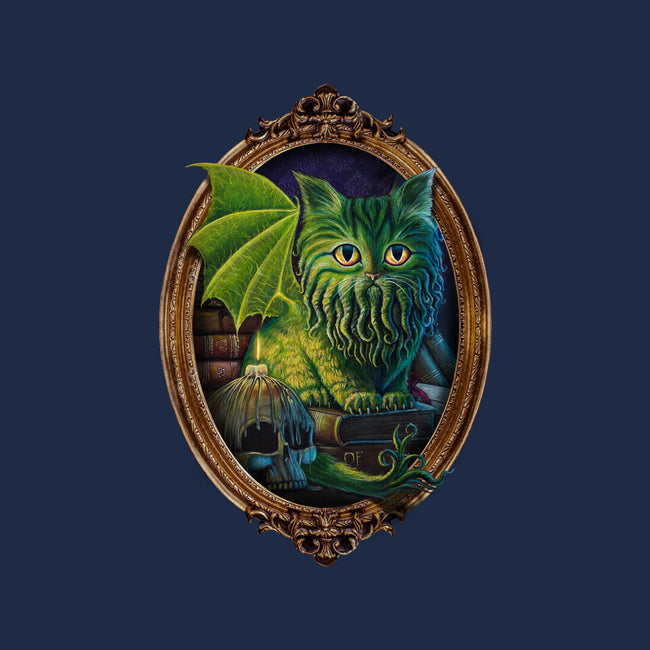 Cathulhu-none non-removable cover w insert throw pillow-MoniWolf