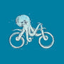 Cephalo-cycle-none polyester shower curtain-Alan Maia