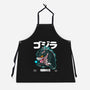 Chibi Kaiju King-unisex kitchen apron-mankeeboi