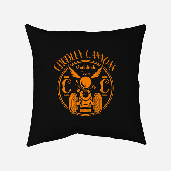 Chudley Cannons-none non-removable cover w insert throw pillow-IceColdTea