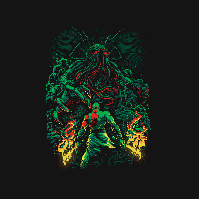 Clash of the Old Gods-none stretched canvas-Fuacka