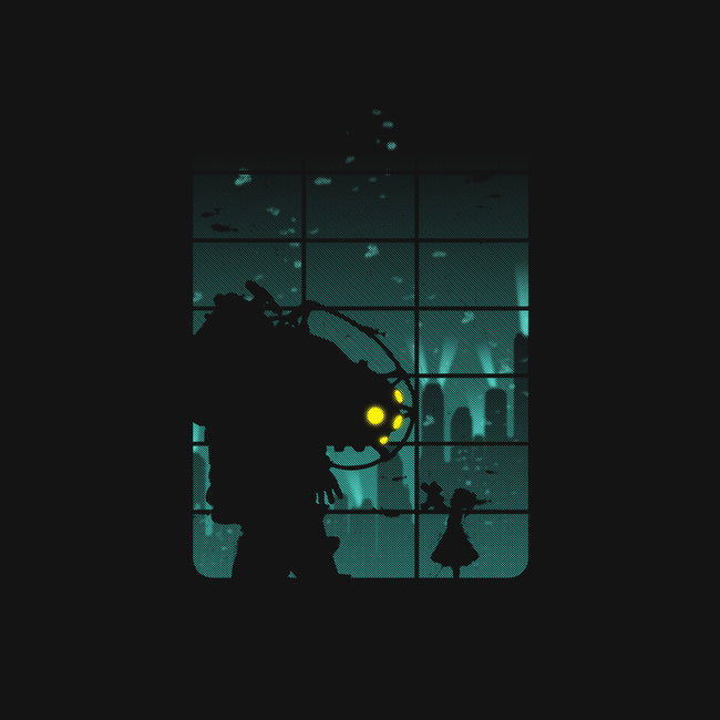 Come On, Mr. Bubbles!-none polyester shower curtain-filiskun