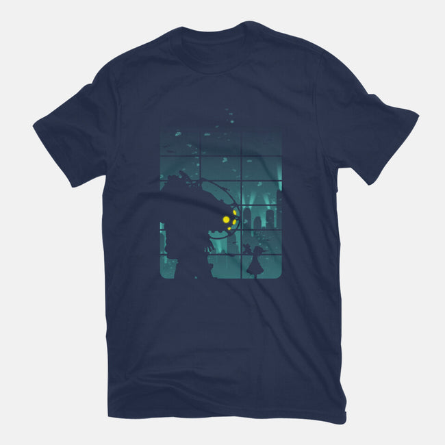 Come On, Mr. Bubbles!-unisex basic tee-filiskun