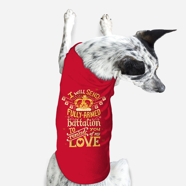 Battalion-dog basic pet tank-risarodil