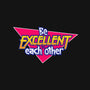 Be Excellent to Each Other-baby basic onesie-adho1982