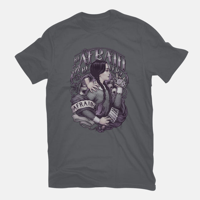 Be Very Afraid-mens basic tee-MedusaD