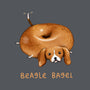Beagle Bagel-none stretched canvas-SophieCorrigan