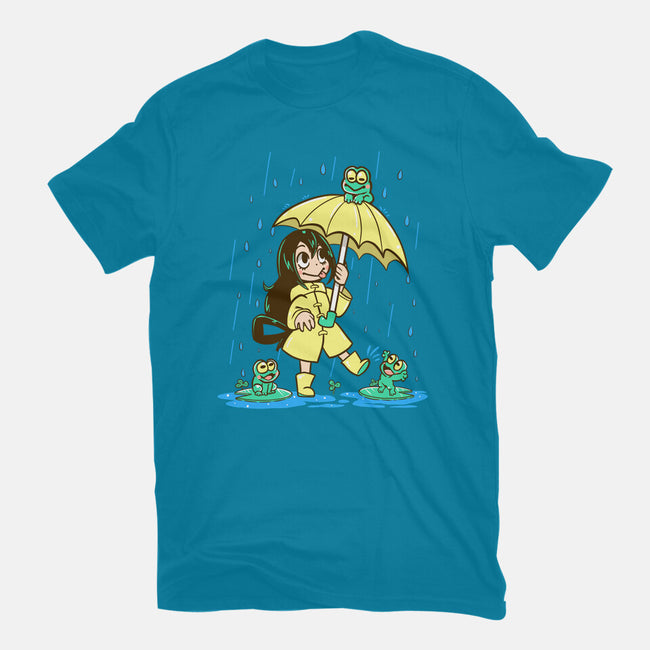 Best Frog Girl-unisex basic tee-TechraNova