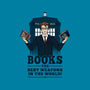 Books, The Best Weapons-none removable cover w insert throw pillow-pigboom