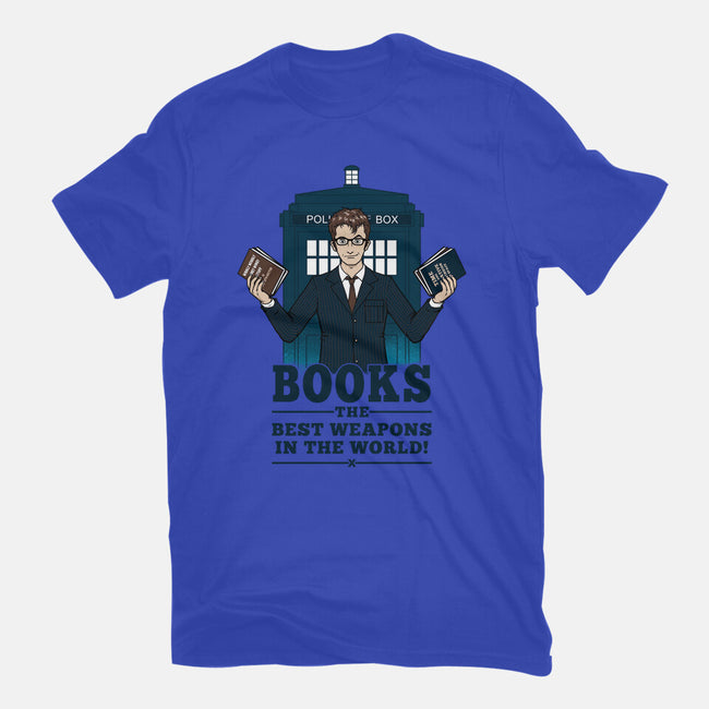Books, The Best Weapons-unisex basic tee-pigboom