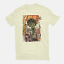 Broccozilla-womens fitted tee-ilustrata