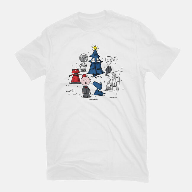 A Charlie Who Christmas-mens basic tee-Fishbiscuit