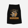 A Coffee is Never Latte-dog basic pet tank-Hootbrush