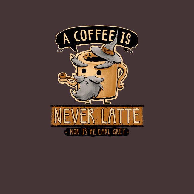 A Coffee is Never Latte-youth pullover sweatshirt-Hootbrush