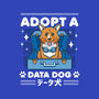 Adopt a Data Dog-none stretched canvas-adho1982