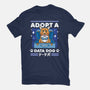 Adopt a Data Dog-unisex basic tee-adho1982