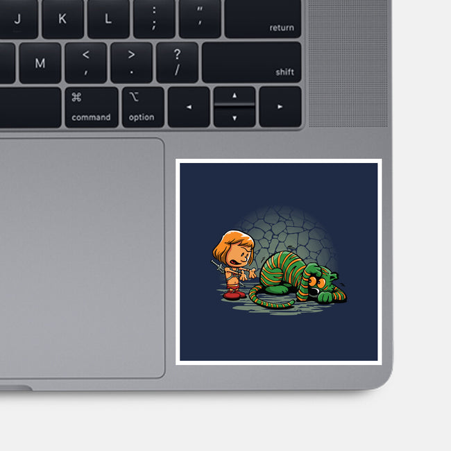 Afraid of Your Own Shadow-none glossy sticker-DJKopet