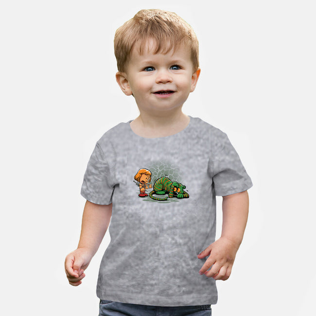 Afraid of Your Own Shadow-baby basic tee-DJKopet