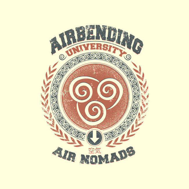 Airbending University-none removable cover w insert throw pillow-Typhoonic