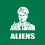 Aliens-none removable cover w insert throw pillow-BrushRabbit