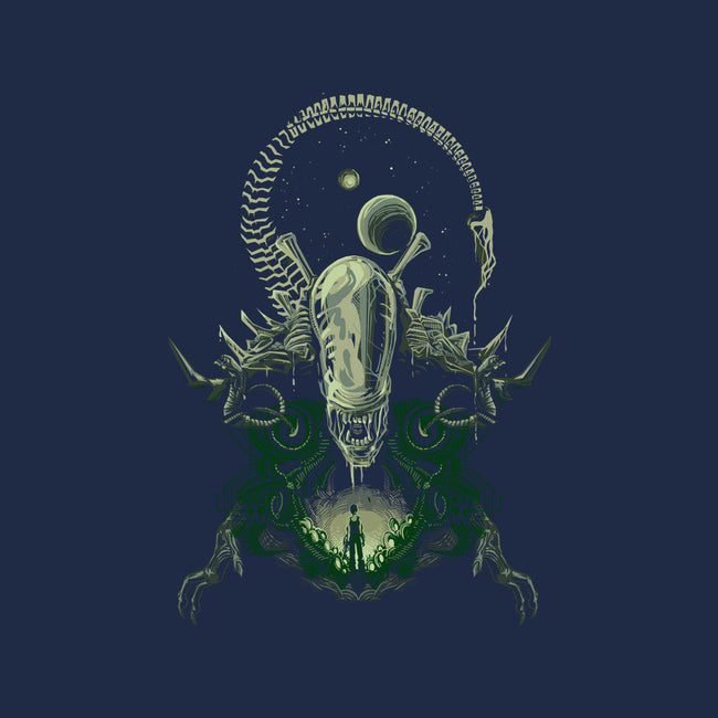 Alien's Nightmare-none glossy sticker-Harantula