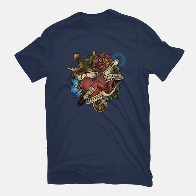All of Time and Space Tattoo-youth basic tee-MeganLara