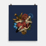 All of Time and Space Tattoo-none matte poster-MeganLara