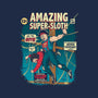 Amazing Super Sloth-none memory foam bath mat-DonovanAlex