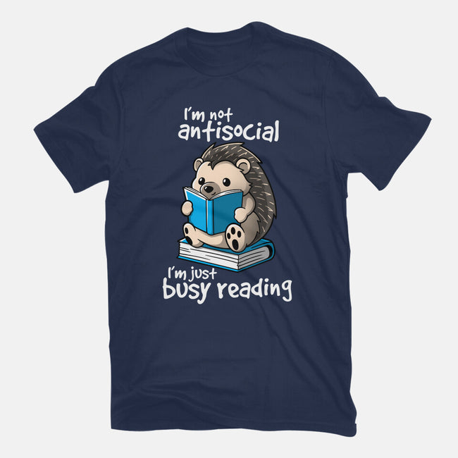 Antisocial Hedgehog-unisex basic tee-NemiMakeit