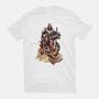Arya and the Hound-womens fitted tee-Matias Bergara