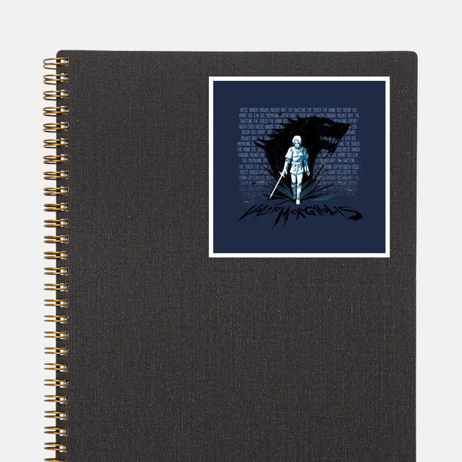 Arya's List-none glossy sticker-idriu95