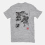 Attack of the Space Pirates Sumi-e-mens basic tee-DrMonekers