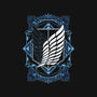 Attack on Art Deco-none glossy sticker-ChocolateRaisinFury