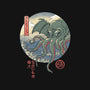 CTHULHU UKIYO-E-none removable cover w insert throw pillow-vp021