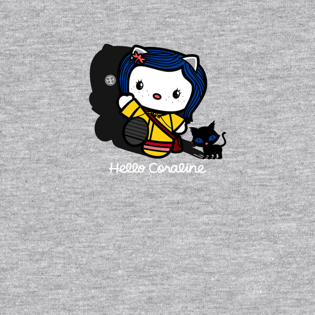 Hello Coraline-youth basic tee-Boggs Nicolas