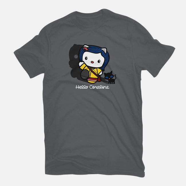 Hello Coraline-mens long sleeved tee-Boggs Nicolas