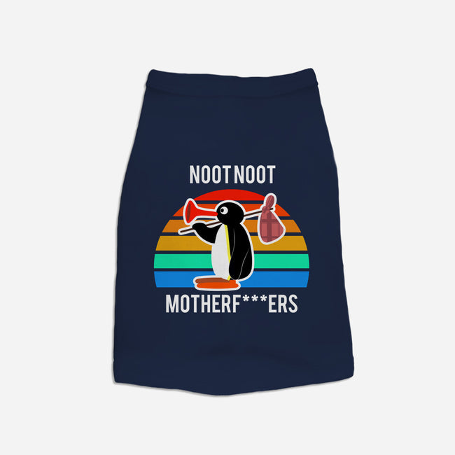 Noot Noot-dog basic pet tank-beruangmadu