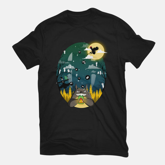 The Ghibli Bunch-unisex basic tee-constantine2454
