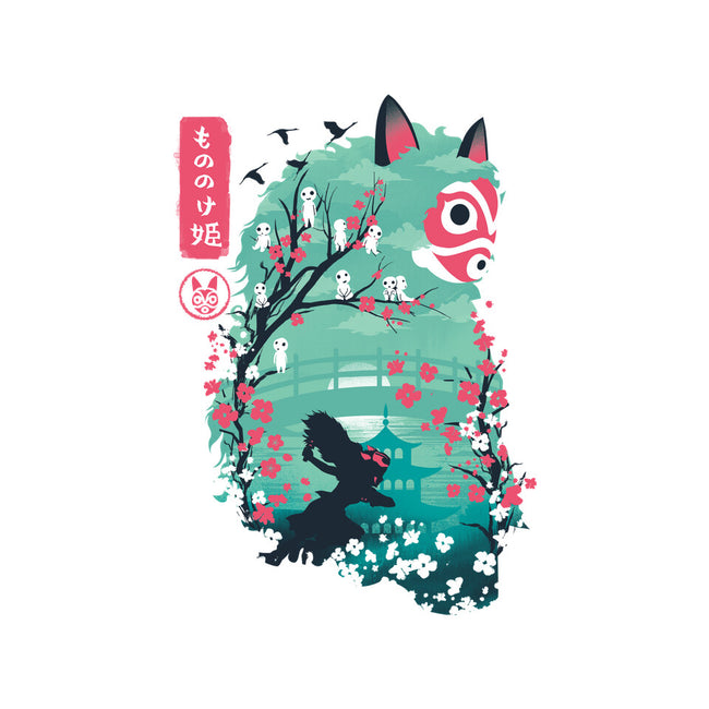 UKIYO E PRINCESS-unisex basic tee-dandingeroz