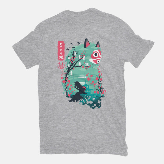 UKIYO E PRINCESS-unisex basic tee-dandingeroz