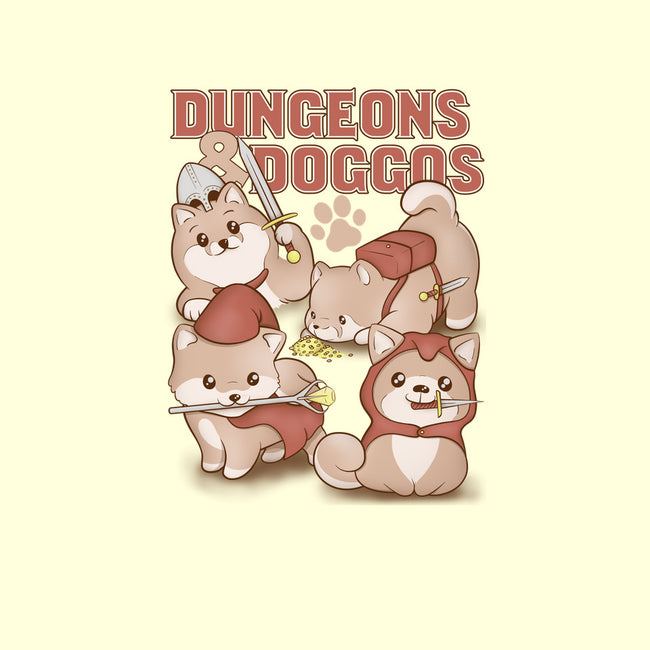 Dungeons and Doggos-none glossy sticker-glassstaff
