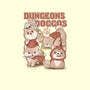 Dungeons and Doggos-none glossy sticker-glassstaff